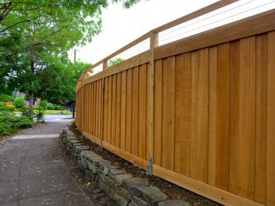 wood fence installation woodinville